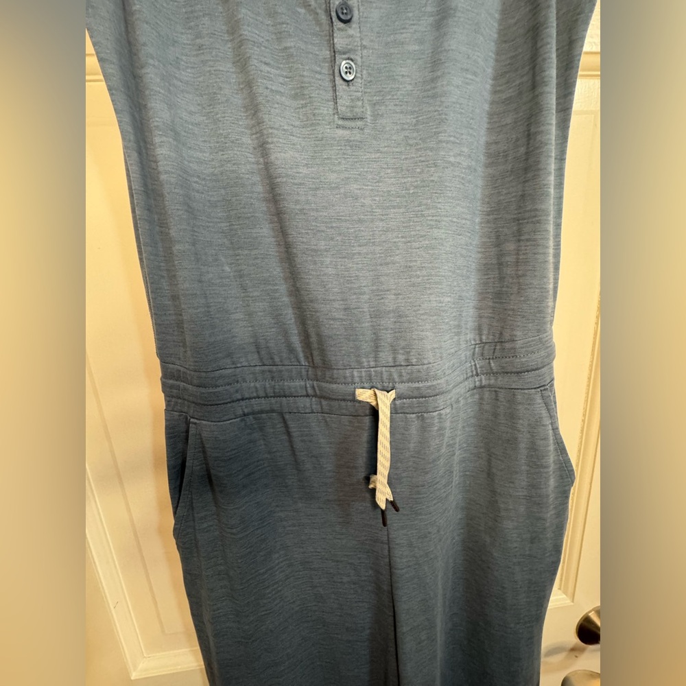 Vuori Falls Jumpsuit in Light Azure Heather - Picture 4 of 6